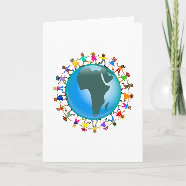 African Kids Card (Front)