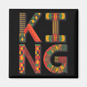 African King Art For Men Dad Boys African Print Me Magnet