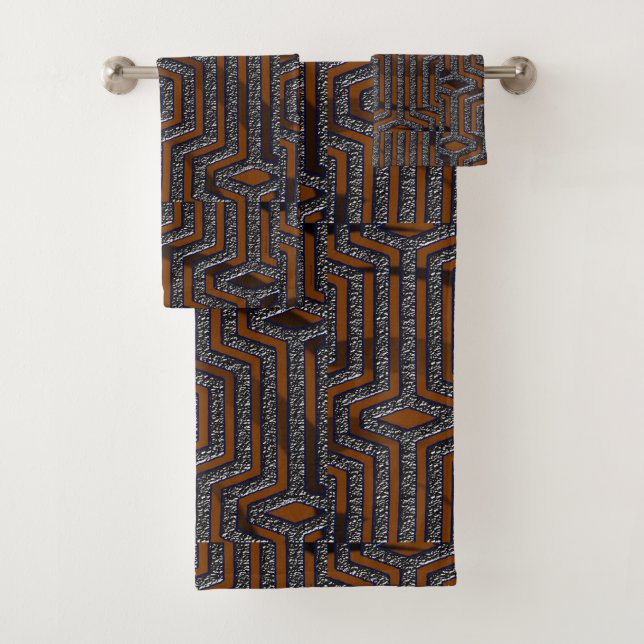 African Kuba Cloth Print (Insitu)