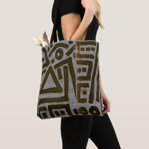 African Kuba Cloth Tote Bag
