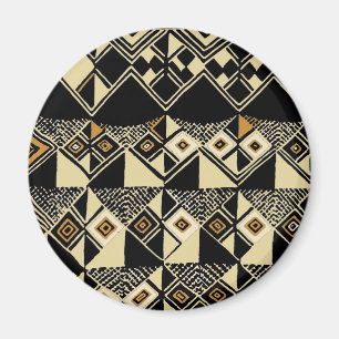 African Kuba Inspired Designs Magnet