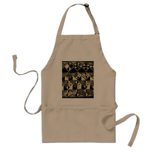 African Kuba Inspired Designs Standard Apron