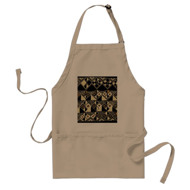 African Kuba Inspired Designs Standard Apron (Front)