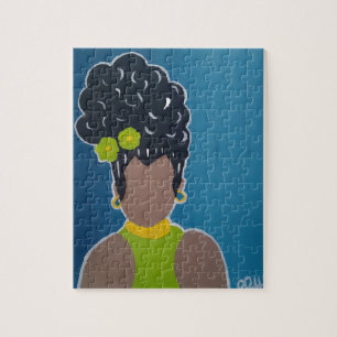African Lady jigsaw puzzle