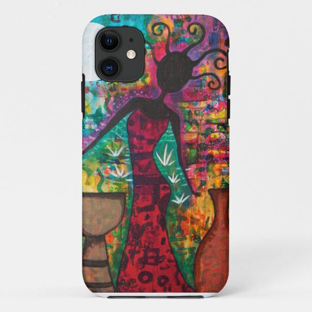 African Lady Phone Case (Back)