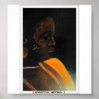 african lady poster