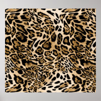 African Leopard Fur: Seamless Animal Texture