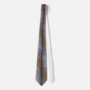AFRICAN LEOPARD PATTERN MEN'S FORMAL TIE