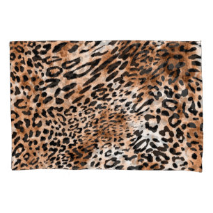 African Leopard Print Seamless Pillowcase