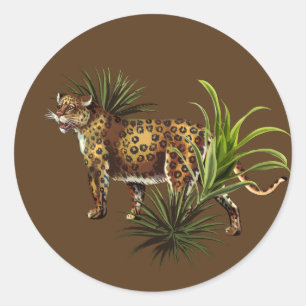 African leopard Sticker