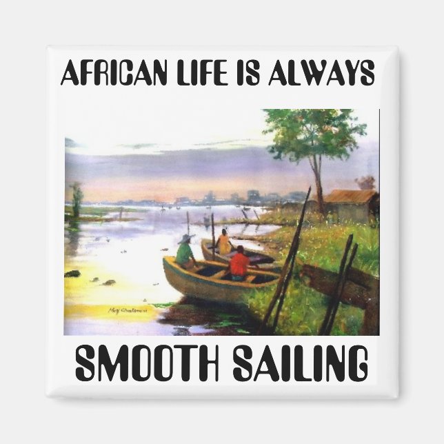 AFRICAN LIFE MAGNET (Front)