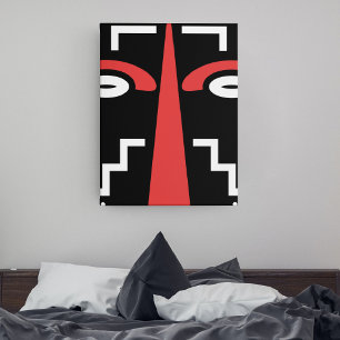 African Ligbi Tribal Canvas Print