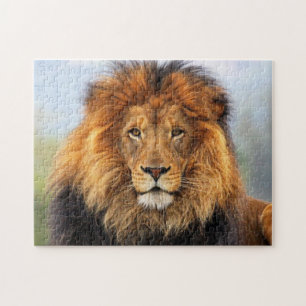 African Lion 1 Jigsaw Puzzle