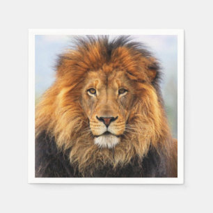 African Lion 1 Napkin