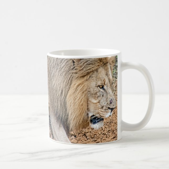 African Lion Coffee Mug (Right)
