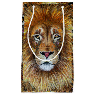 African lion gift bag