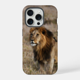 African Lion in Grass iPhone 7 Case