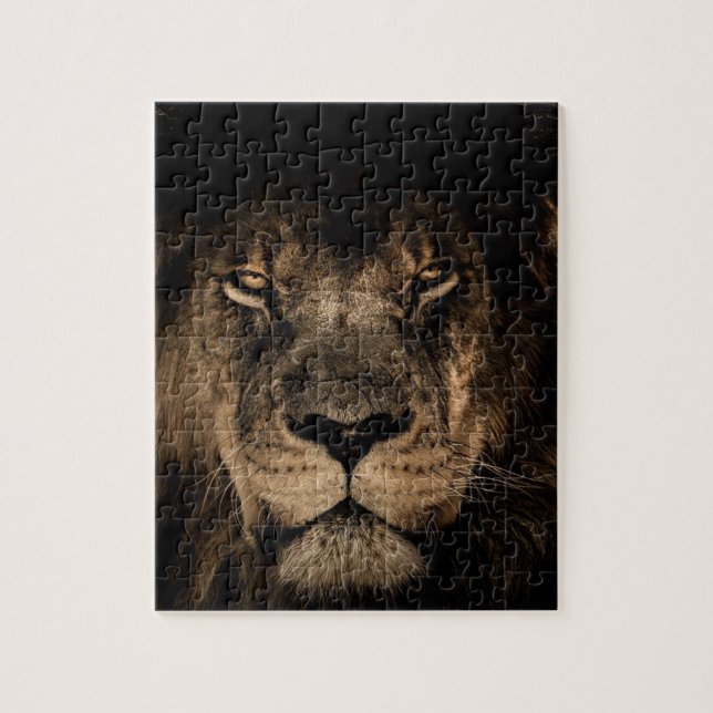 African Lion Jigsaw Puzzle (Vertical)