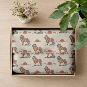 African Lion Safari Tissue Paper