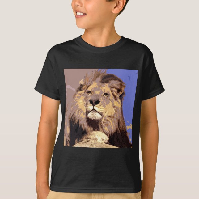 African Lion T-Shirt (Front)