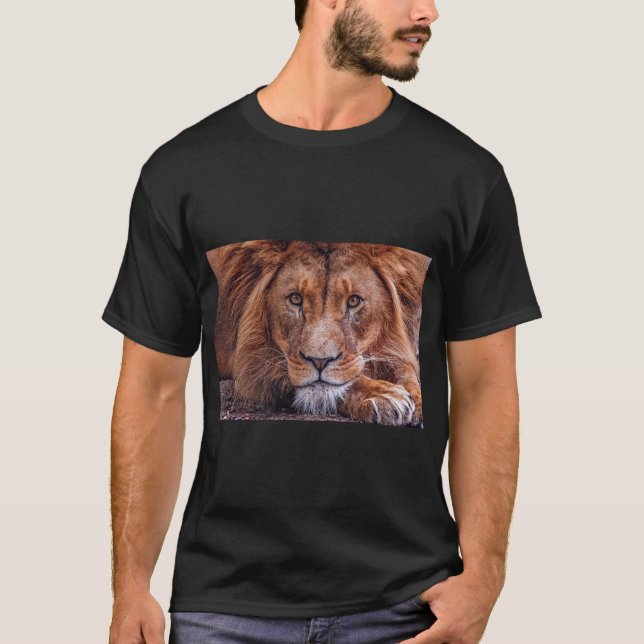 African Lion T-Shirt (Front)