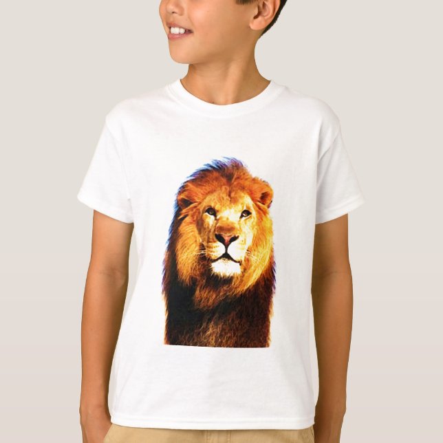 African Lion T-Shirt (Front)