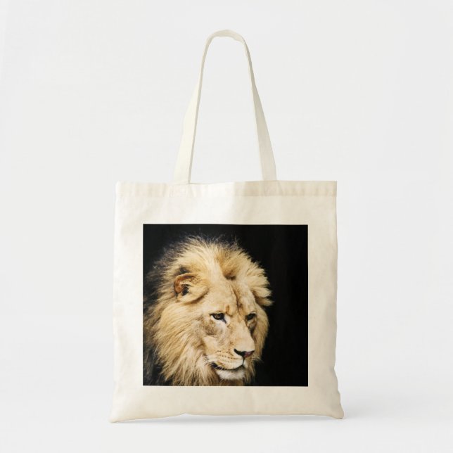 African Lion Tote Bag (Front)