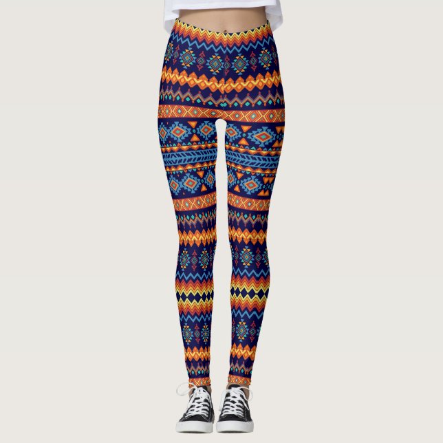 African Love - Power Yoga Leggings (Front)