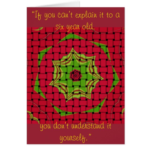 African Lovely Woven Red and Lemon Green Design (Front)