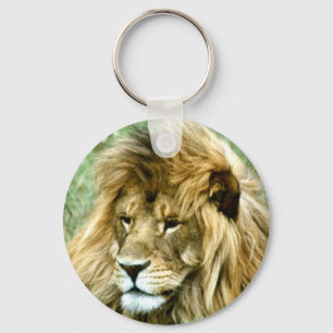 African male Lion Key Ring