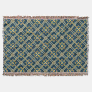 African Mali Pattern Throw Blanket XI