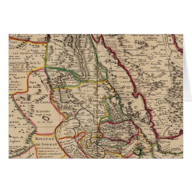 African map (Front Horizontal)