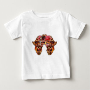 African Map: Celebrate the Season with Culture Baby T-Shirt