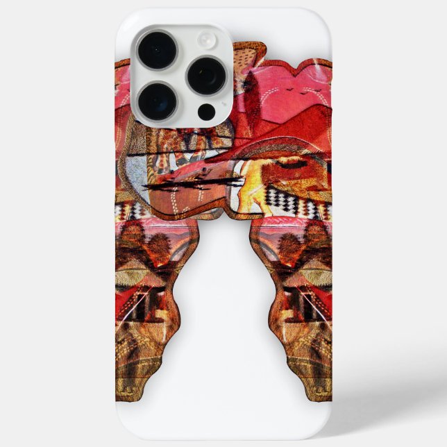 African Map: Celebrate the Season with Culture Case-Mate iPhone Case (Back)