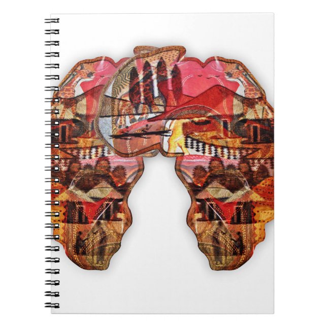 African Map: Celebrate the Season with Culture Notebook (Front)