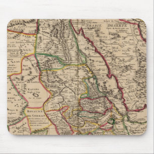African map mouse mat