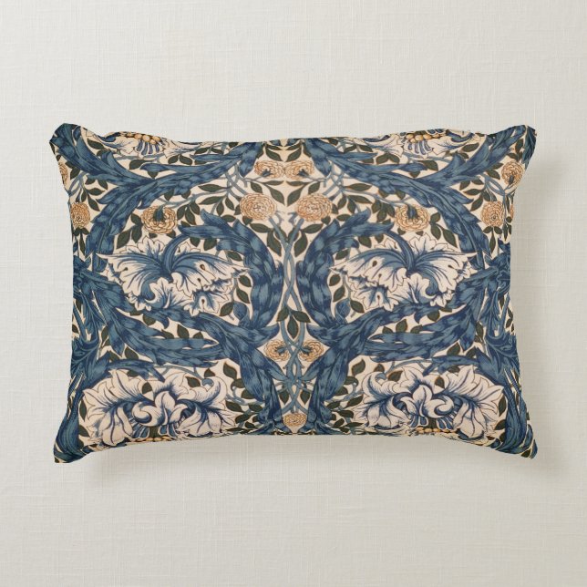 African Marigold' design, 1876 Decorative Cushion (Front)