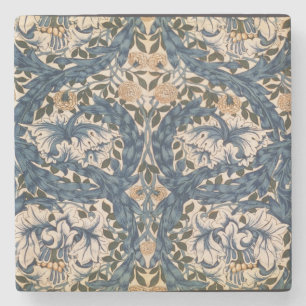 African Marigold' design, 1876 Stone Coaster