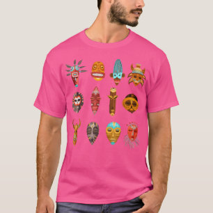 African Mask Art BLM Last Minute Hanukkah T-Shirt