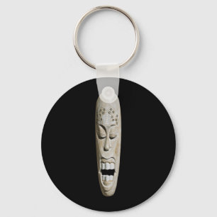 African Mask Key Ring