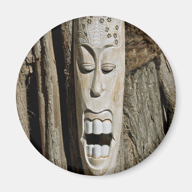 African Mask Magnet (Front)