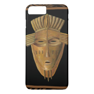 African Mask Painting by Chariklia Zarris iPhone 8 Plus/7 Plus Case