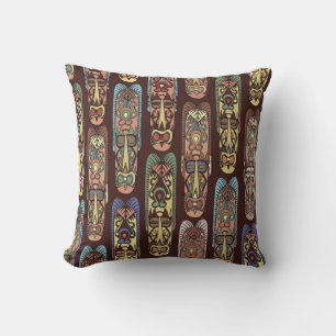 African Masks Cushion