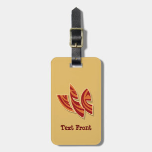 African Masks Luggage Tag