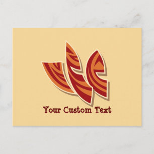 African Masks Postcard