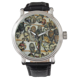 African Masks Watch