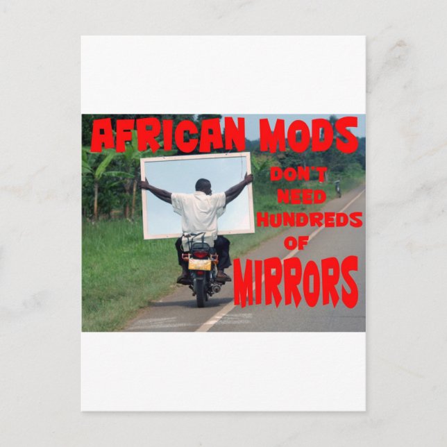 african mods postcard (Front)