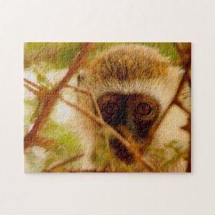 African Monkey. Jigsaw Puzzle