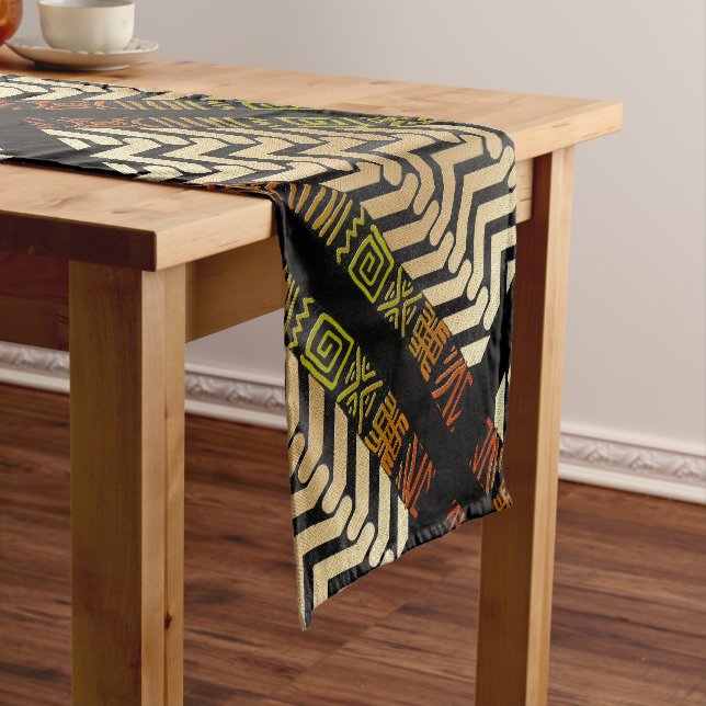 African Mud Cloth Motif Print (In Situ)