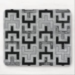 African Mudcloth Textile with Geometric Patterns Mouse Mat<br><div class="desc">This print was made by Norman Wyatt,  Jr. in the style of an African mudcloth. The mudcloth textile originated in Mali and is a sign of cultural identity. Display your love of global culture and geometric patterns by purchasing this print!</div>